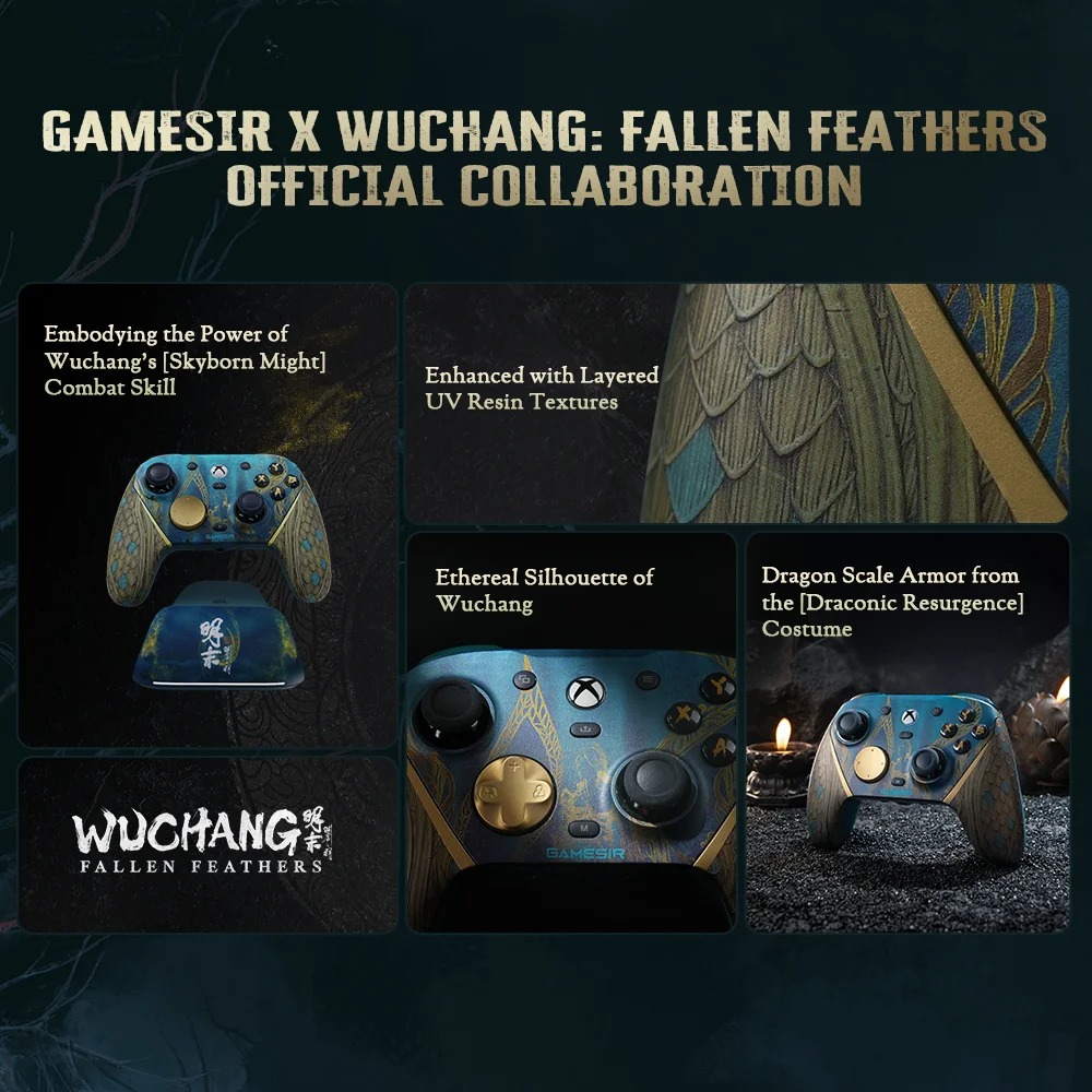 GameSir G7 Pro Wuchang Edition Wireless Controller – Manette Sans Fil Officielle pour Xbox Series X|S, PC & Androidimage-2