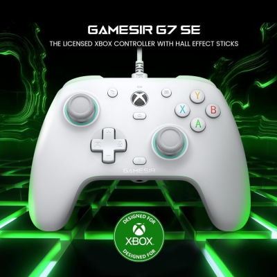 GameSir G7 SE Hall Effect Controller – Manette Filaire Officielle pour Xbox Series X|S, Xbox One & Windows 10/11