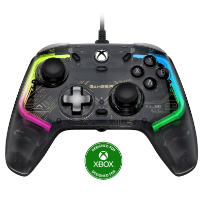 GameSir Kaleid Transparent RGB – Gamepad de Jeu Anti-Drift avec Joysticks Effet Hall & Gâchettes Magnétiques