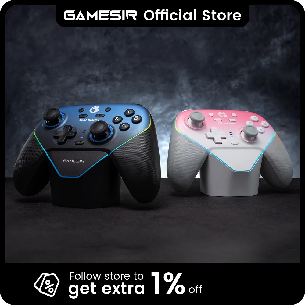 GameSir Super Nova Dock Edition – Gamepad de Jeu Anti-Drift avec Joysticks Effet Hall & Station de Recharge Magnétique image 3