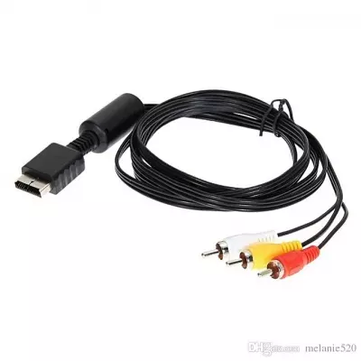 GENERALE - General CABLE Câble audio vidéo pour PS2 Playstation