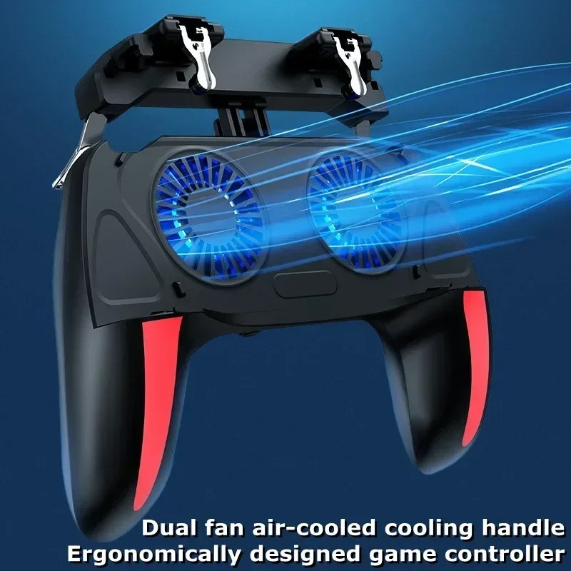 H10 Dual-Storm Pro – Manette de Jeu Mobile avec Double Ventilateur de Refroidissementimage-2
