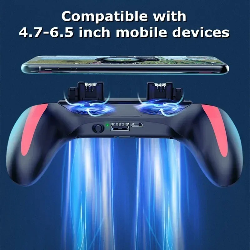 H10 Dual-Storm Pro – Manette de Jeu Mobile avec Double Ventilateur de Refroidissementimage 4