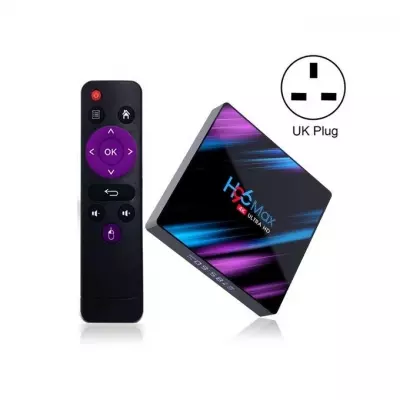 H96 Max-3318 4K Ultra HD Android TV Box , Android 10.0, 4GB+32GB