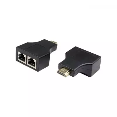 GENERALE - HDMI Dual RJ45 CAT5e CAT6 LAN Ethernet HDMI Extender 4 out of 5