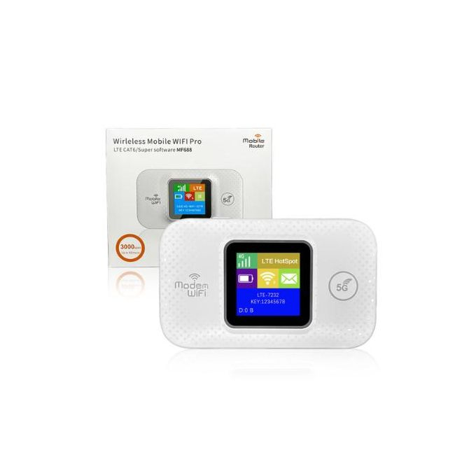 Hotspot WiFi Portable MF688 4G LTE – Routeur Mobile avec Batterie 3000 mAh image 1