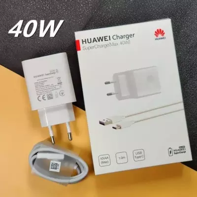Huawei Super Charge 40 W chargeur rapide 10 V/4A 5A type-c câble 