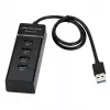 HUB haute vitesse 4 ports USB 3.0 4 adaptateur USB pour ordinateur portableimage 4