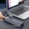 Hub USB 3.0 haute vitesse, 10 ports image 3