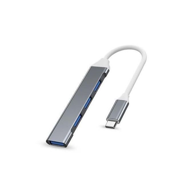 Hub USB Type C vers 4 Ports – Adaptateur USB 3.0 Haute Vitesse & USB 2.0 – Compatible MacBook, PC et iPad.image 4