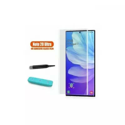 GENERALE - Incassable UV pour samsung Note 20 ultra en verre trempé colle à dispersion liquide
