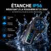 Intercom Moto Bluetooth 5.4 Q30 Pro – Portée 500m, Batterie 1000 mAh & Autonomie 18h avec Partage de Musique image 3