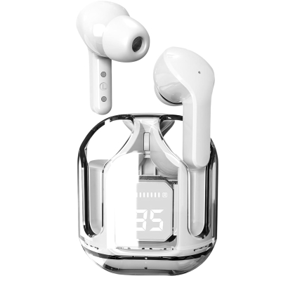 JoKo AT-08 – Écouteurs Bluetooth Stéréo HiFi Réduction de Bruit avec Affichage LED