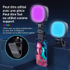 k-lamp Mini Lampe RGB – Éclairage de Selfie Professionnel pour Téléphoneimage 4