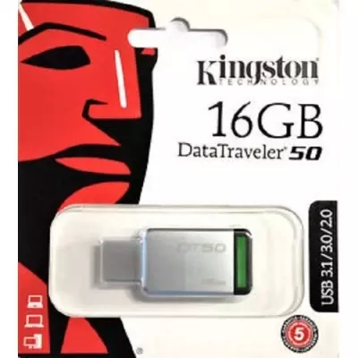 GENERALE - Kingston Clé USB DataTraveler 50 2.0/3.0/3.1 16GB