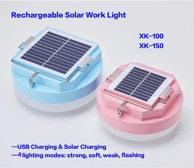 Lampe de Camping LED Solaire Rechargeable image 3