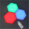 Lampe LED Hexagonale RGB Tactile image 1
