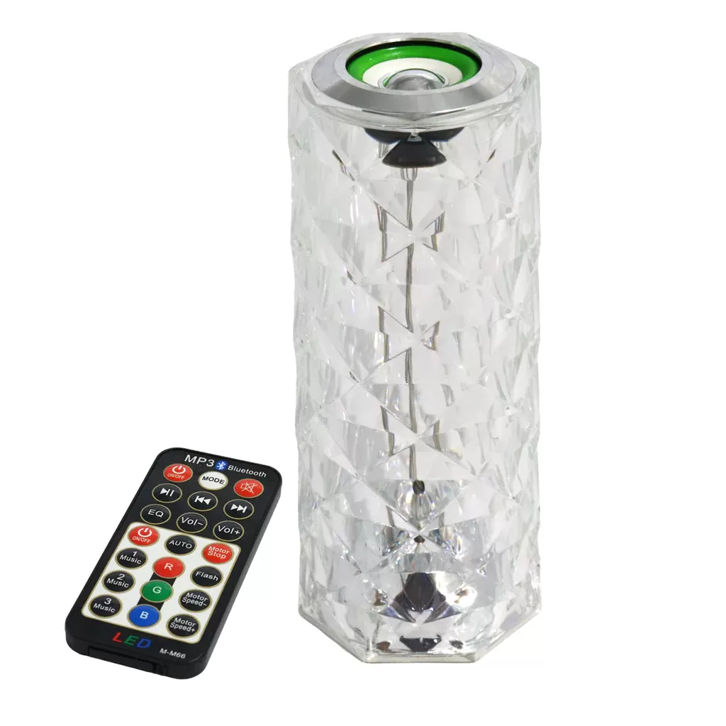 Lampe de Decoration Musicale en Cristal LED avec Bluetooth image 1