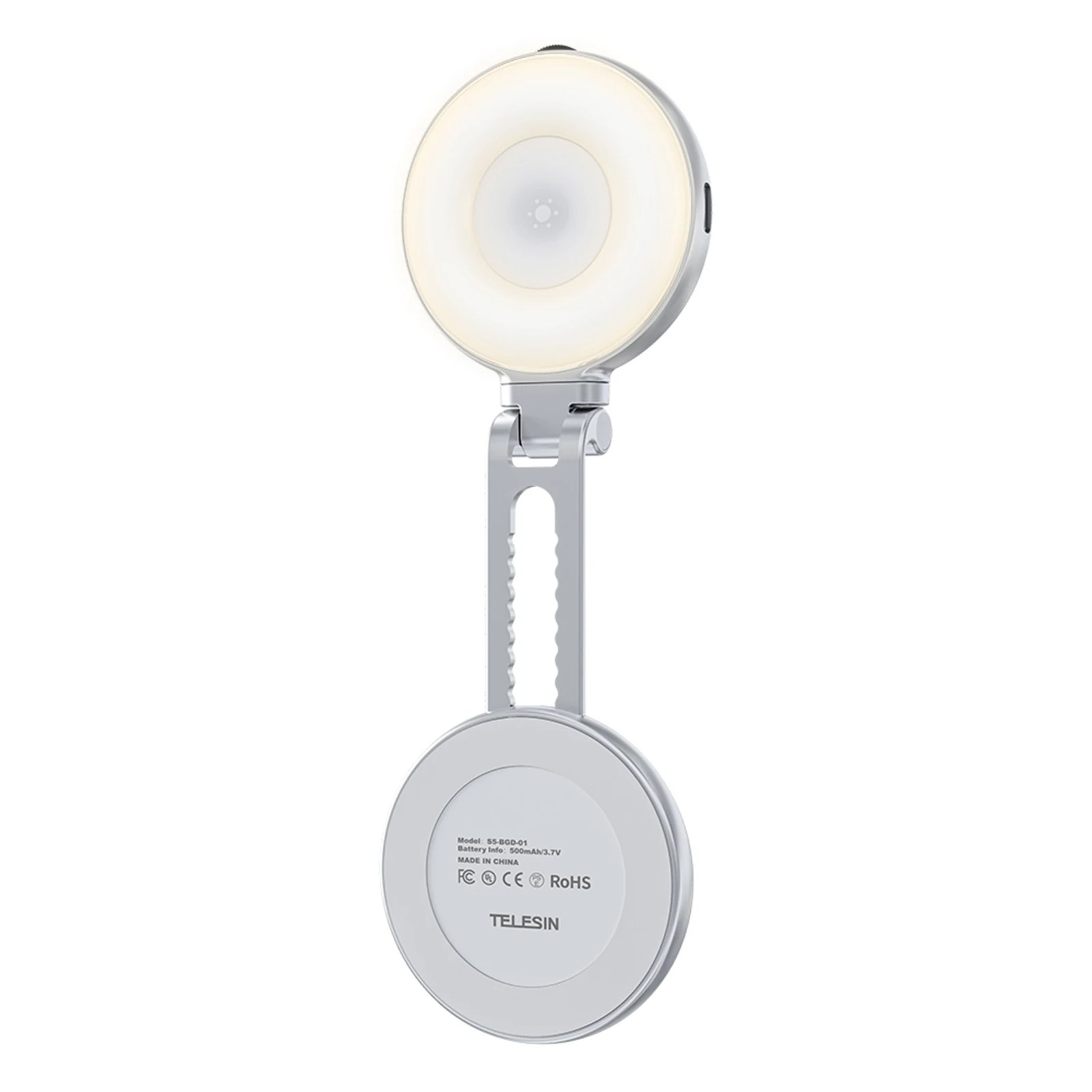 Lampe Selfie Magnétique LED – Éclairage Dimmable 2700K-7500K pour iPhone & Android image 3