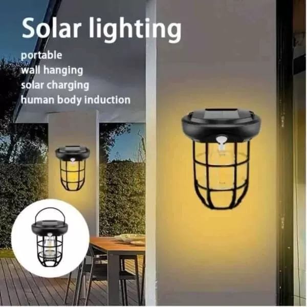 Lampe Solaire Extérieur T88 avec Poignée et 3 Modes d'Eclairageimage 4