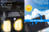 Lampes Solaires Extérieure avec Détecteur de Mouvement image 3