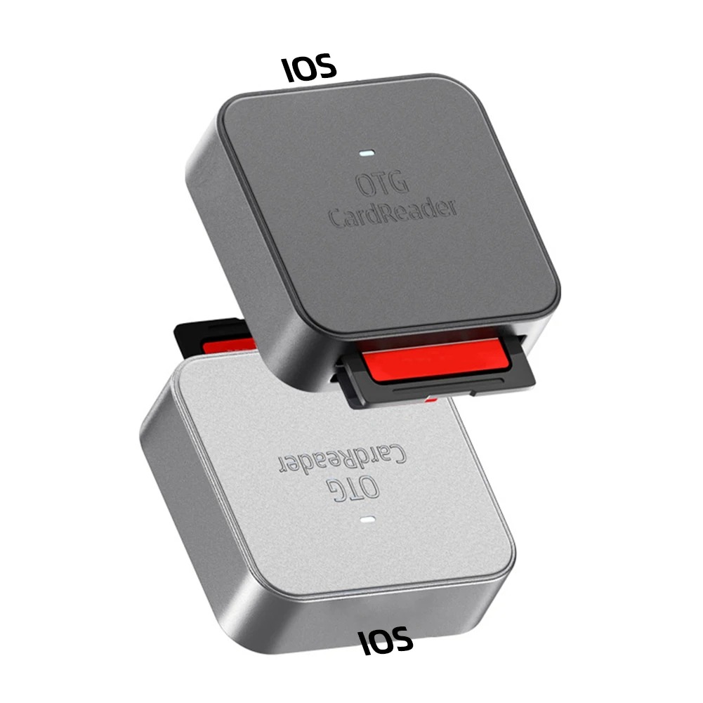 Lecteur de Carte 2-en-1 SD/TF – Adaptateur Universel pour iPhone, Micro-USB et Type-C.image-2