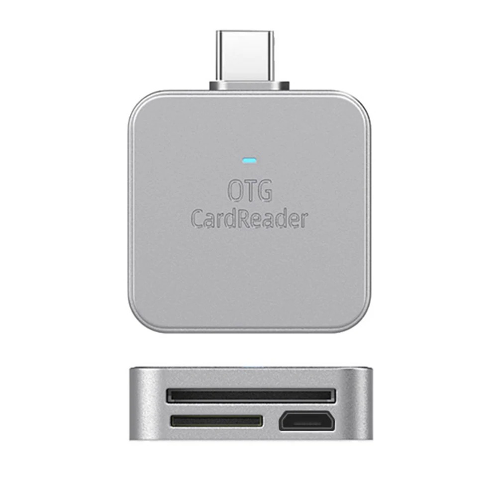 Lecteur de Carte 2-en-1 SD/TF – Adaptateur Universel pour iPhone, Micro-USB et Type-C. image 3