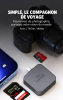 Lecteur de Carte Externe Portable 2-en-1 SD / TF – Convertisseur de Données pour iPhone, Type-C & Micro USBimage 4