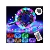 Led Light Strip 5M Remote Controller 12V 3A Power Supply RGB. 5 M flexible image 1