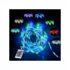 Led Light Strip 5M Remote Controller 12V 3A Power Supply RGB. 5 M flexible image 3