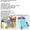 LED RGB Color Bulb Bluetooth APP Control Smart Music Audio Speaker Light Lamp For Party Wedding Christmas Decoration 100-240V (Color: Multicolor) -image 4
