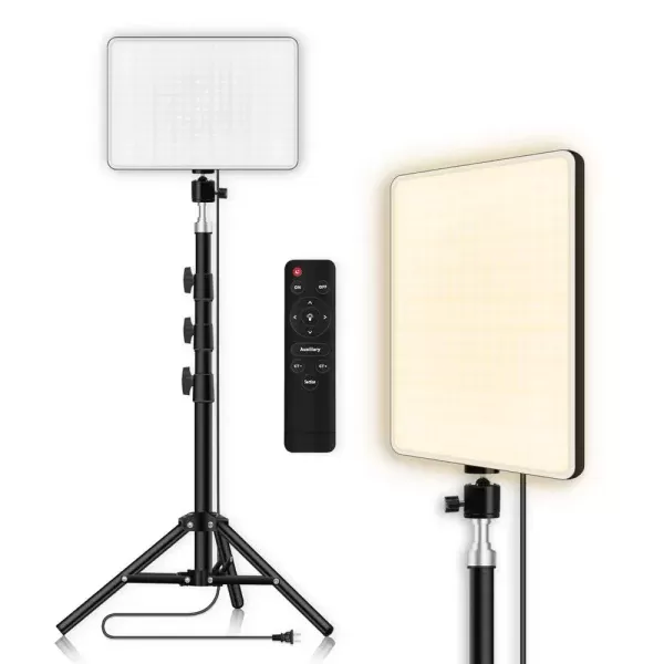 GENERALE - Lumière de Photographie Professionnelle LED PL-36 avec Support 2m