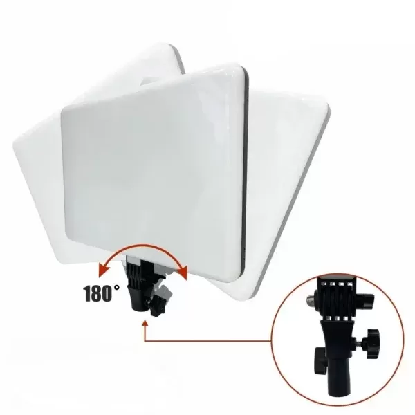 Lumière de Photographie Professionnelle LED PL-36 avec Support 2mimage-2