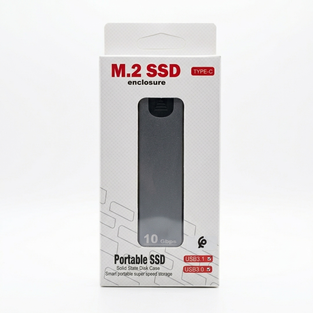 M.2 NVMe & NGFF SpeedDrive Pro 10Gbps – Boîtier Externe SSD M.2 Double Protocole USB 3.1 Gen 2 / Type-C