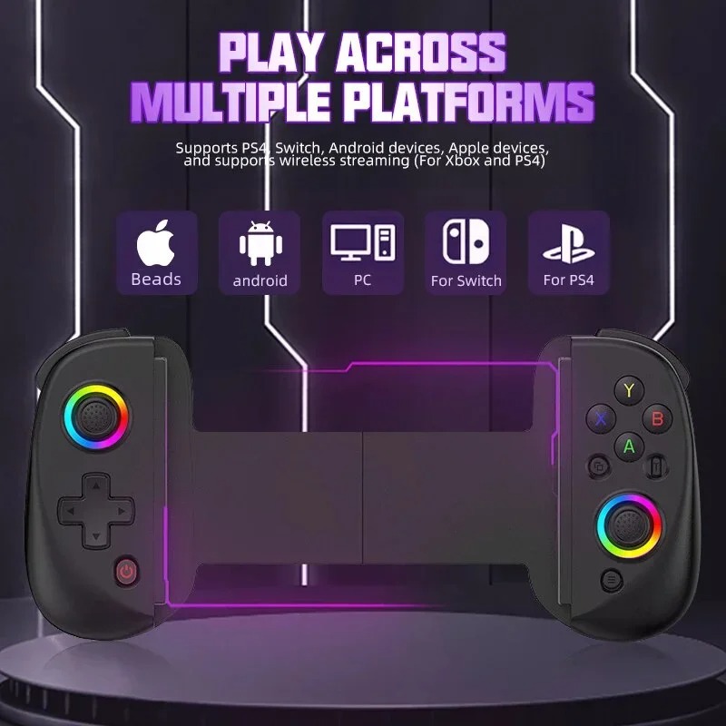 Manette de Jeu Universelle Pro-Grip : Déclencheurs Hall & Bluetooth Multi-Plateformeimage-2