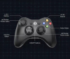 Manette Filaire Xbox 360 Slim - Compatible PC/Steam Windows 7/10image 4
