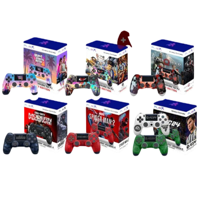 Manette Sans Fil PlayX pour PS4 – Contrôleur DualShock V2 Ergonomique