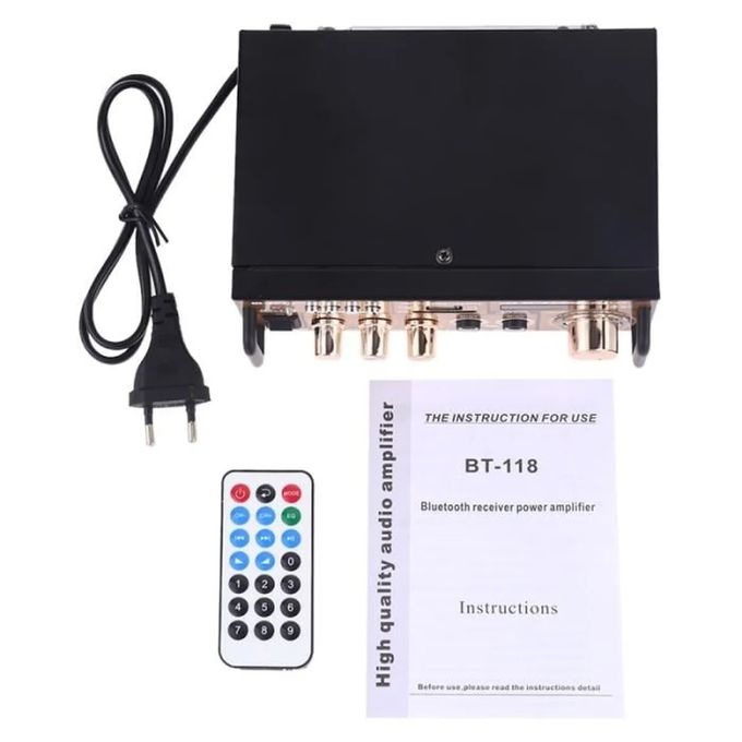 Master GBT-118 – Amplificateur Stéréo Haute Fidélité avec Bluetoothimage-2