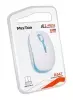 Meetion R547 Wireless Optical Mouse with Battery, White/Blue image 1
