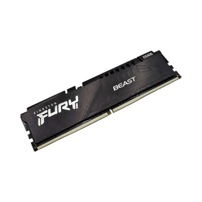 Mémoire RAM Kingston Fury Beast Black 8 Go DDR5 – 4800MT/s, CL38, Overclocking Automatique