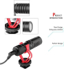 Microphone BOYA BY-MM1 Mini Cardioïde Métal – Micro Compact Pour Vlogging, DSLR, Smartphoneimage-2