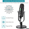 Microphone d'Enregistrement Professionnel en Métal image 3