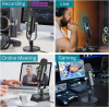 Microphone d'Enregistrement Professionnel en Métalimage 4