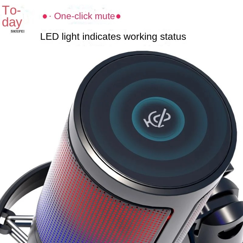 Microphone de Studio AOIEUUAI – Condensateur Hypercardioïde pour Home Studioimage 4