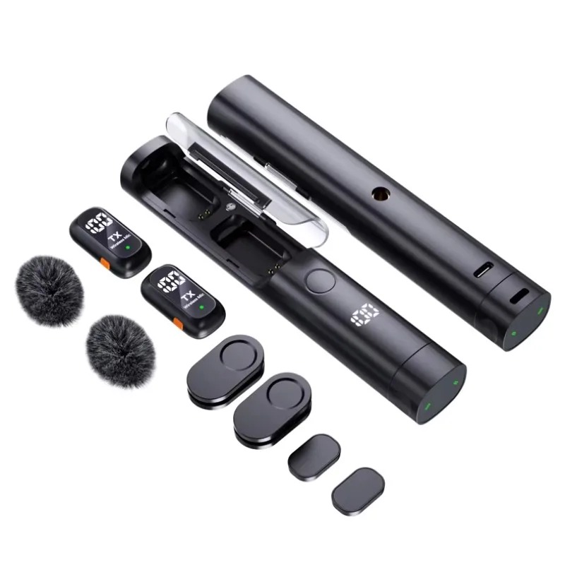Microphone Lavalier Sans Fil Type-C – Mini Micro Cravate avec Réduction de Bruit image 3