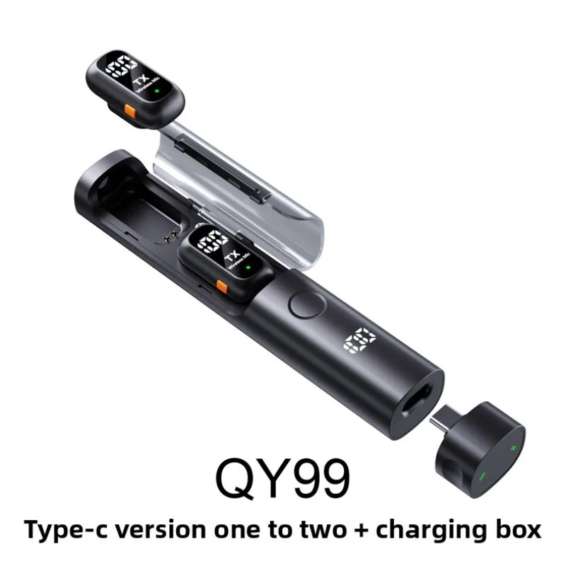 Microphone Lavalier Sans Fil Type-C – Mini Micro Cravate avec Réduction de Bruitimage 4