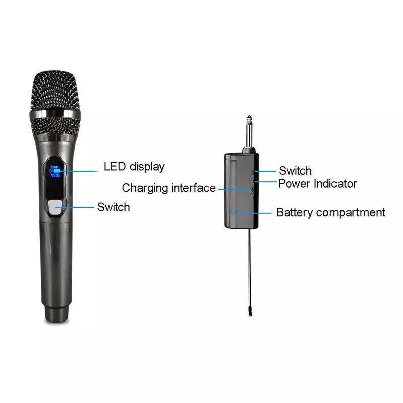 Microphone Multifonction Portable sans fil avec Récepteur image 1
