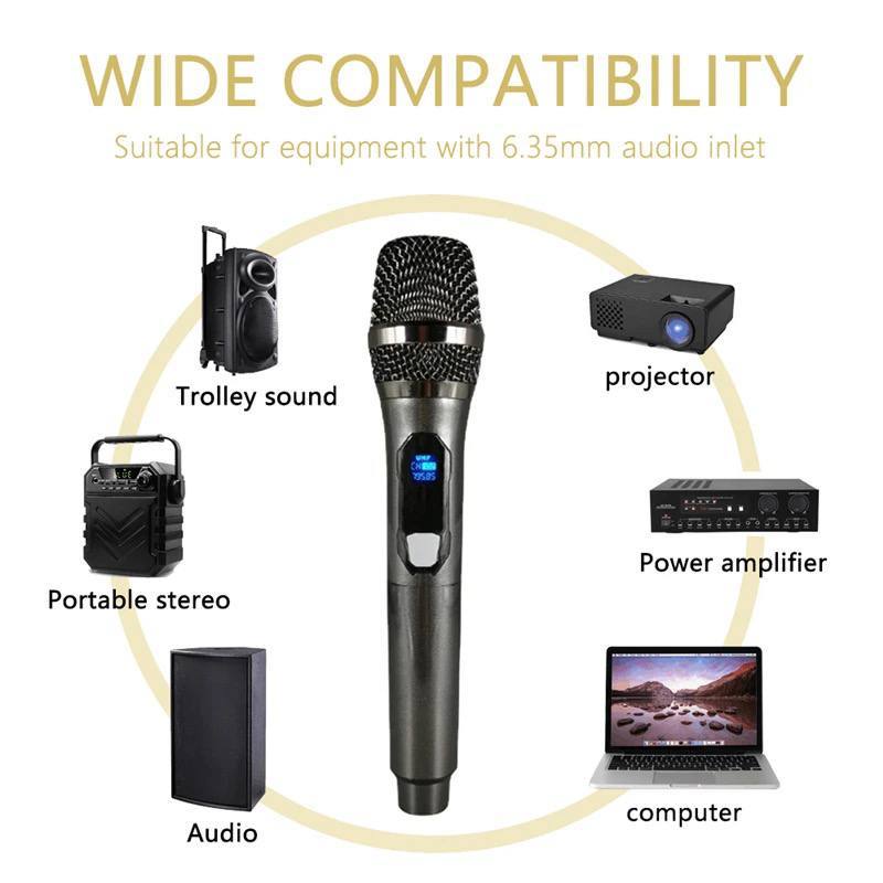 Microphone Multifonction Portable sans fil avec Récepteur image 3