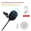 Microphone Professionnel Lavalier à Condensateur 1.5m image 3