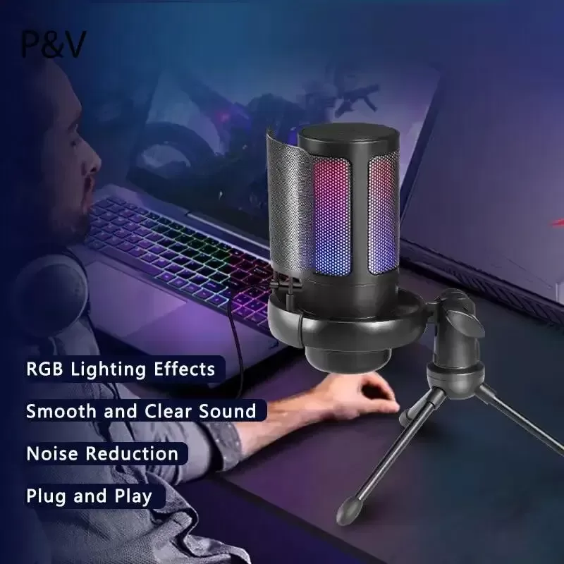 Microphone RGB à Condensateur RVB image 3